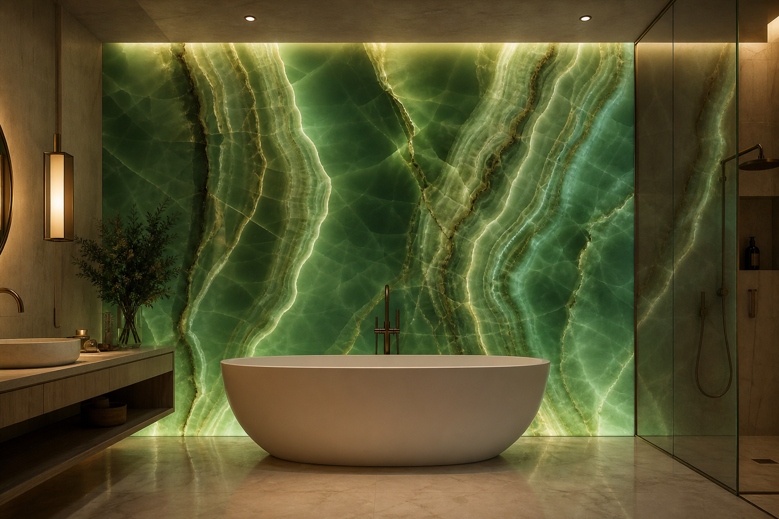 Green Onyx taş